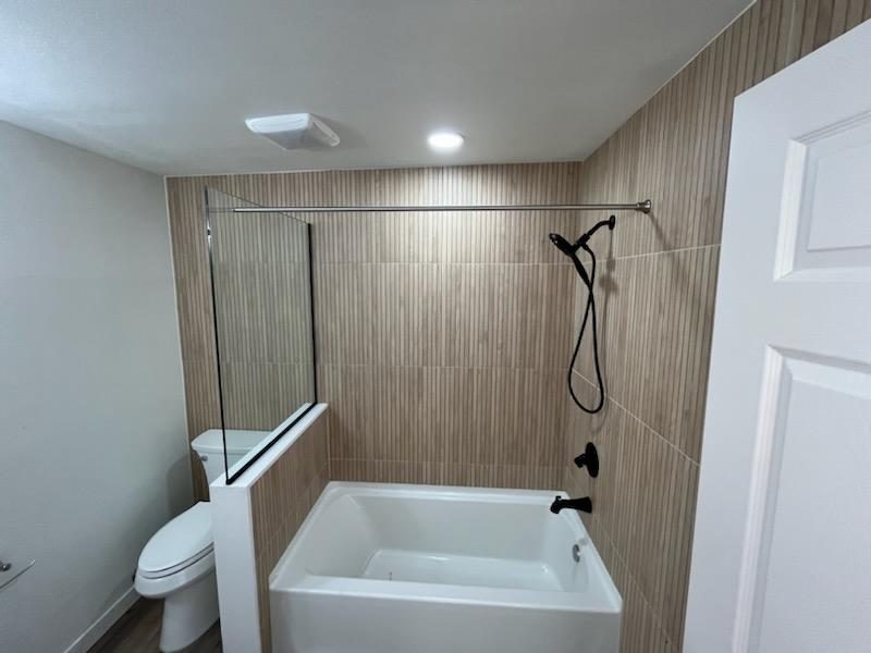 Imelda Clark review photo – remodeled bathroom and kitchen